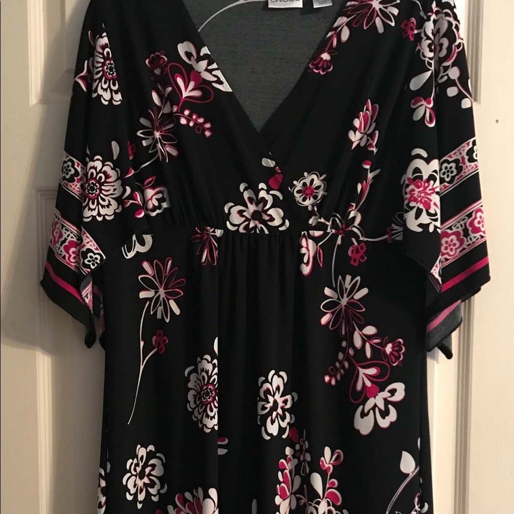 Chico’s Dress with split sleeve